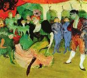 toulouse-lautrec, Dance to the Moulin Rouge